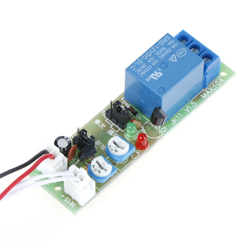DC 12V Adjustable Home Electronics Relay Module Loop Delay Board Multifunctional Timer Control On Off Infinite Cycle Switch
DC 12V Adjustable Home Electronics Relay Module Loop Delay Board Multifunctional Timer Control On Off Infinite Cycle Switch