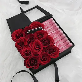 1pcs Mother's Day PVC Translucent Gift Box Mysterious Flower Eternal Luxury Hand Satin Packing Box RomanticValentine's Day
1pcs Mother's Day PVC Translucent Gift Box Mysterious Flower Eternal Luxury Hand Satin Packing Box RomanticValentine's Day