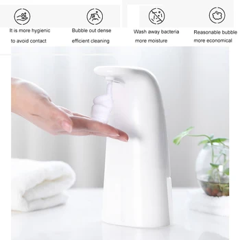 Touchless Bathroom Dispenser Smart Sensor Liquid Soap Dispenser For Kitchen Hand Free Automatic Soap Dispenser Handwashier
Touchless Bathroom Dispenser Smart Sensor Liquid Soap Dispenser For Kitchen Hand Free Automatic Soap Dispenser Handwashier
