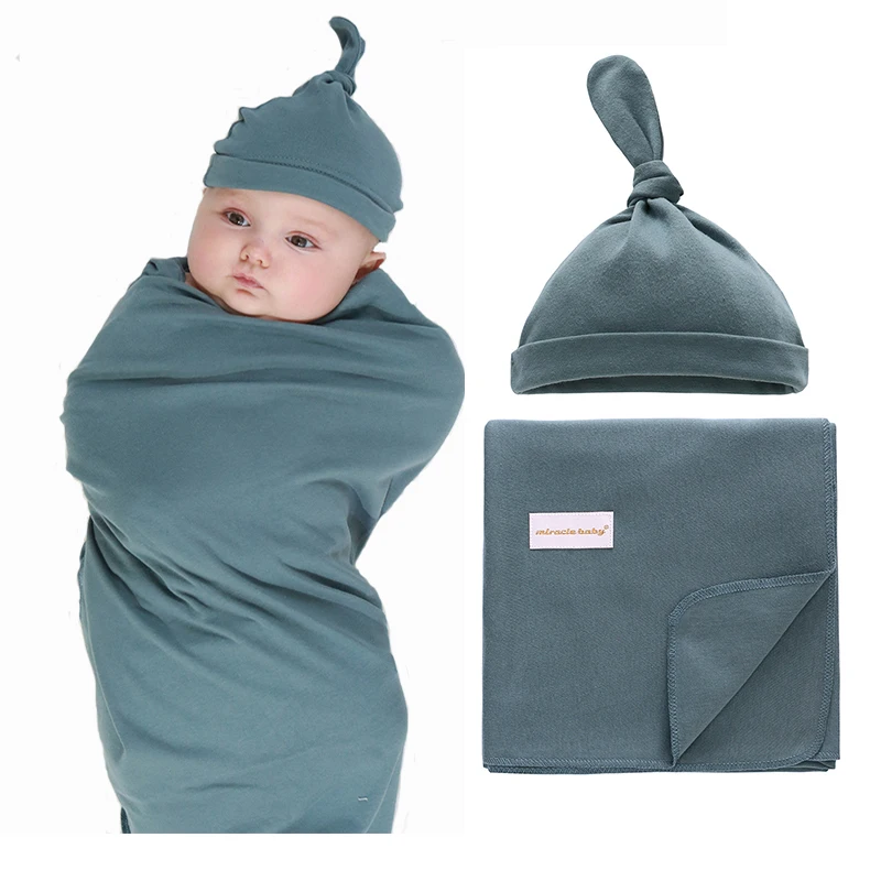 2 Pieces Set 0-6 Months Newborn Baby Blanket Blanket+Hat 100% Cotton Infant Receiving Blanket & Swaddling Wrap Bedding Sleepsack
2 Pieces Set 0-6 Months Newborn Baby Blanket Blanket+Hat 100% Cotton Infant Receiving Blanket & Swaddling Wrap Bedding Sleepsack