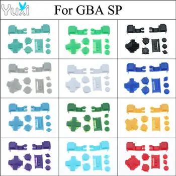 YuXi Multicolor Plastic Full Button Set For GameBoy Advance SP For GBA SP A B Select Start Power On Off L R Buttons D Pad
YuXi Multicolor Plastic Full Button Set For GameBoy Advance SP For GBA SP A B Select Start Power On Off L R Buttons D Pad