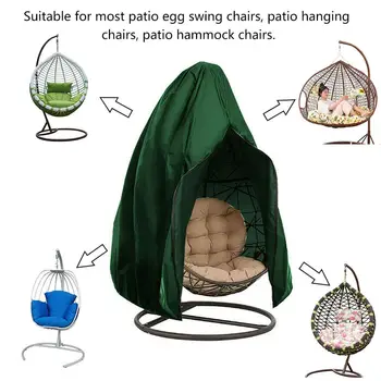 Hanging Egg Chair Cover Waterproof Patio Swing Dustproof Chair Cover For Outdoors Garden Protective Case 230x200cm
Hanging Egg Chair Cover Waterproof Patio Swing Dustproof Chair Cover For Outdoors Garden Protective Case 230x200cm