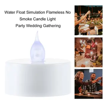 Water Float Simulation Flameless No Smoke Candle Light Lamp Party Wedding Gathering Birthday Occasion Use
Water Float Simulation Flameless No Smoke Candle Light Lamp Party Wedding Gathering Birthday Occasion Use