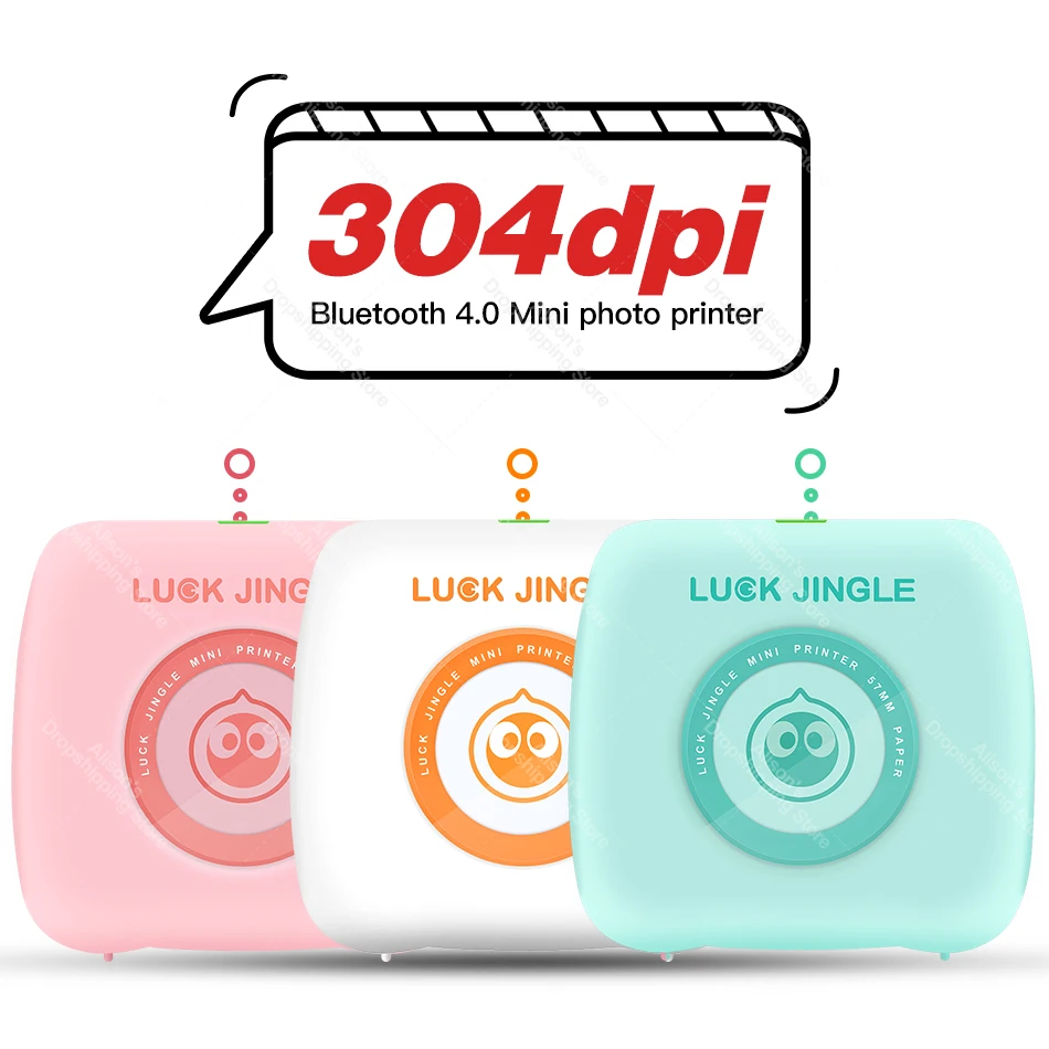 Pocket Photo Printer 304dpi Portable Bluetooth Printers Photo Thermal Wireless Printer work on android ios phone Printer
Pocket Photo Printer 304dpi Portable Bluetooth Printers Photo Thermal Wireless Printer work on android ios phone Printer