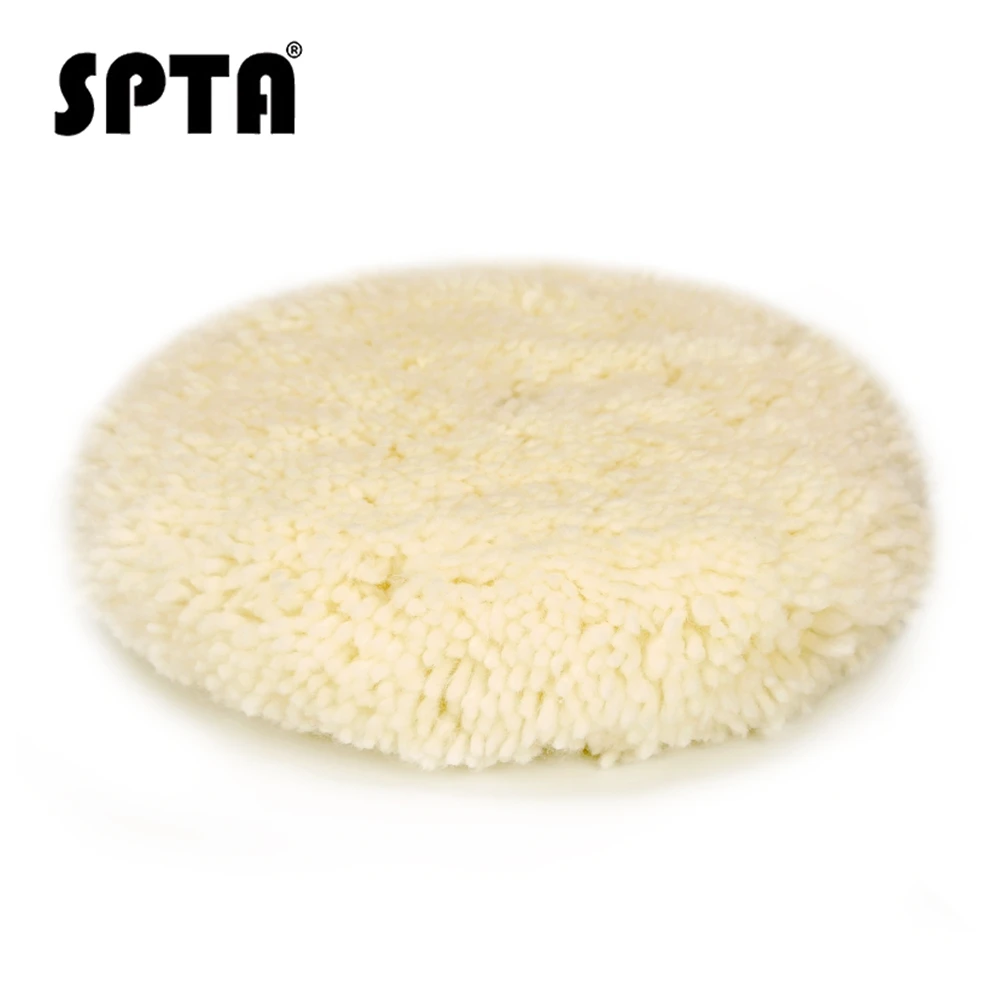 SPTA Double-side Wool Felt Polishing Pad 6" 8" Natural Wool Polishing Wheel Waxing Buffing Woolen Pad Car Polishing Disc
SPTA Double-side Wool Felt Polishing Pad 6" 8" Natural Wool Polishing Wheel Waxing Buffing Woolen Pad Car Polishing Disc