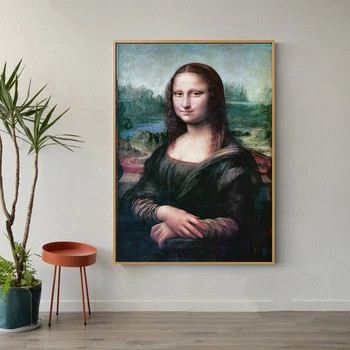 Famous Mona Lisa by Da Vinci Oil Painting Reproduction Posters and Prints on Canvas Wall Art Picture for Living Room Home Decor
Famous Mona Lisa by Da Vinci Oil Painting Reproduction Posters and Prints on Canvas Wall Art Picture for Living Room Home Decor