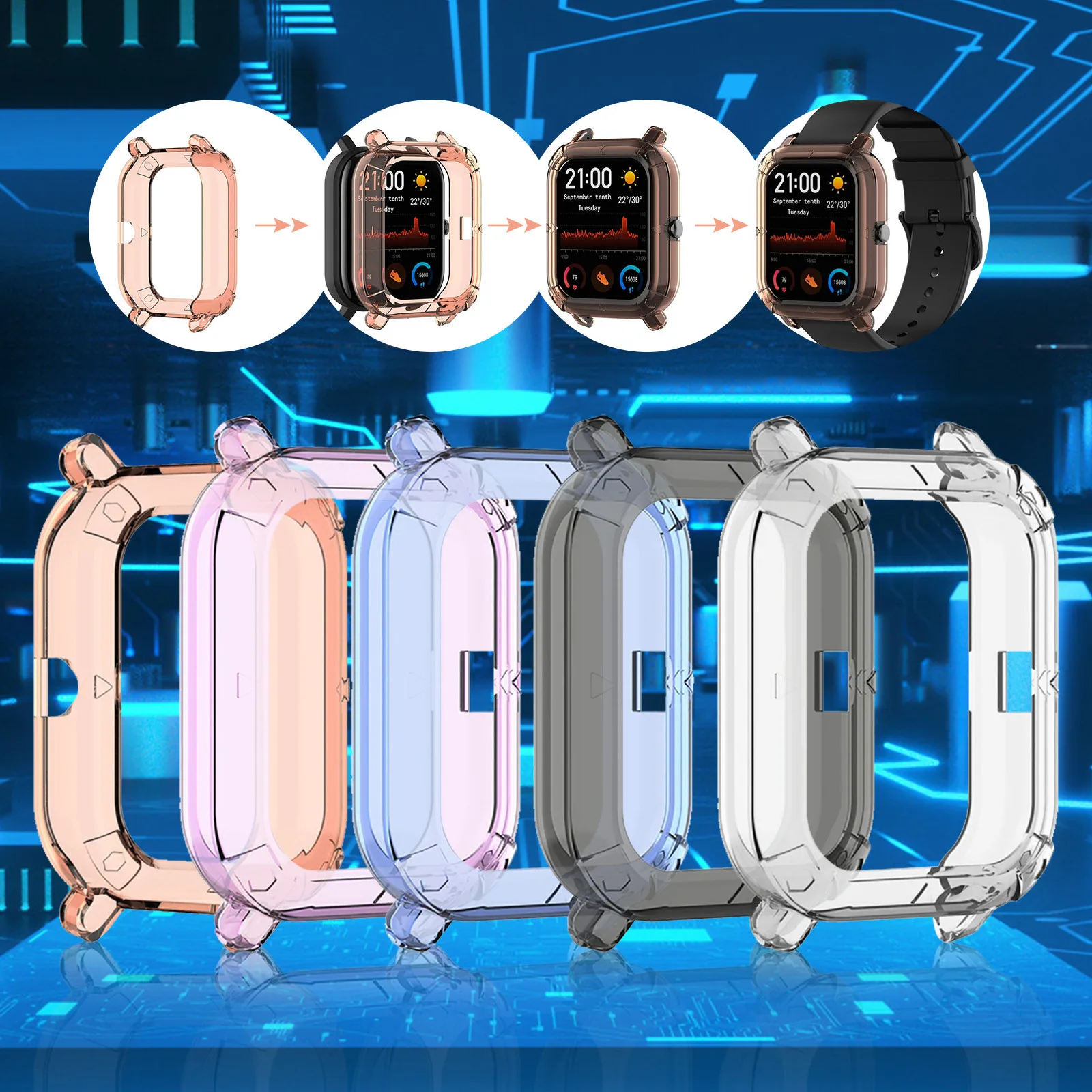 Подходит для Huami Amazfit GTS 2 Mini, защитный чехол для смарт-часов, защитный чехол, Защитная пленка для Amazfit GTS 2 Mini
Подходит для Huami Amazfit GTS 2 Mini, защитный чехол для смарт-часов, защитный чехол, Защитная пленка для Amazfit GTS 2 Mini