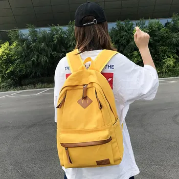 Fashion Women Durable Canvas Backpacks Large Capacity Bags Package Shoulder Bags laptop casual bag fashion 2020 New рюкзак
Fashion Women Durable Canvas Backpacks Large Capacity Bags Package Shoulder Bags laptop casual bag fashion 2020 New рюкзак