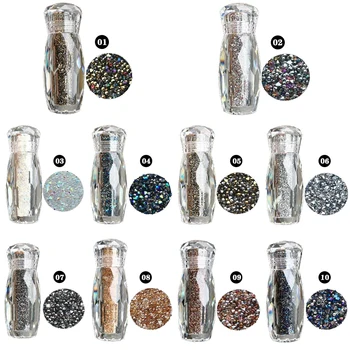 1 Box Nail Mini Caviar Beads Tiny Rhinestones Glass MicroBead For Colorful 3D Ball Glitter Nail Decoration Beads 0.6-0.8-1.3mm
1 Box Nail Mini Caviar Beads Tiny Rhinestones Glass MicroBead For Colorful 3D Ball Glitter Nail Decoration Beads 0.6-0.8-1.3mm