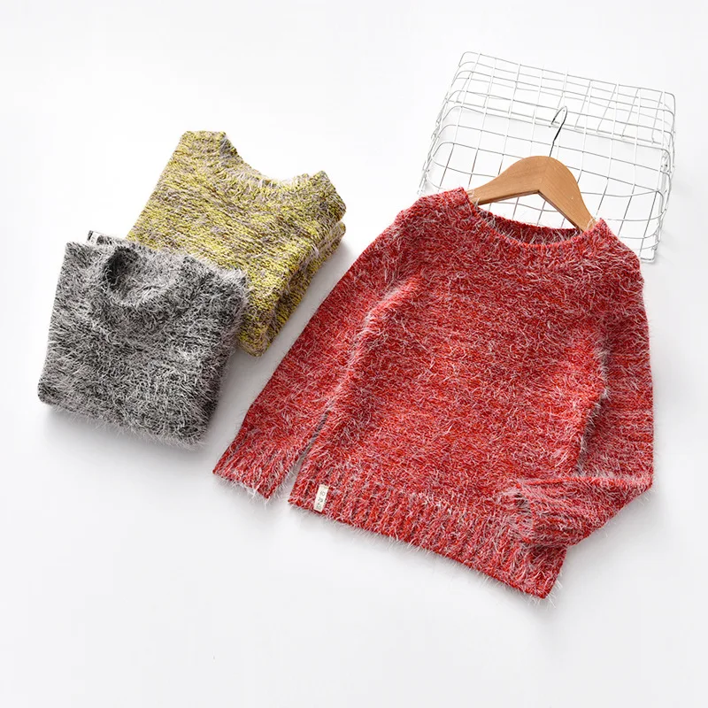 Support Pick Color Pick Code 2019 Autumn New Style Crew Neck Pullover Knitting Shirt Mohair Medium-small Sweater Child Wholesale
Support Pick Color Pick Code 2019 Autumn New Style Crew Neck Pullover Knitting Shirt Mohair Medium-small Sweater Child Wholesale