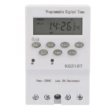220V Microcomputer Time Control Switch Programmable Automatic Digital Timer Switch
220V Microcomputer Time Control Switch Programmable Automatic Digital Timer Switch
