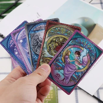 Creative PVC Waterproof Tarot Mythic Fate Divination For Fortune Card Games
Creative PVC Waterproof Tarot Mythic Fate Divination For Fortune Card Games