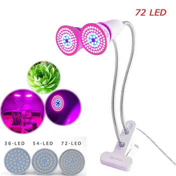 E27 Led Plant Grow Light bulb Dual Lamps Desk Clip Holder set for Plants Vegetable Flower Indoor Seeds greenhouse hydroponics
E27 Led Plant Grow Light bulb Dual Lamps Desk Clip Holder set for Plants Vegetable Flower Indoor Seeds greenhouse hydroponics