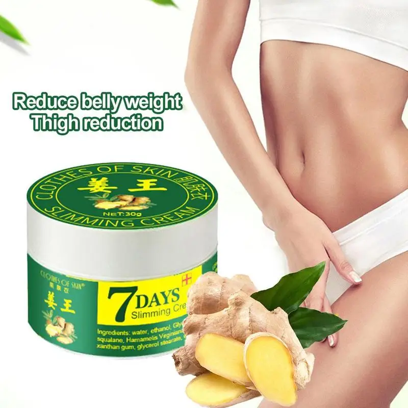 30ml Ginger Slimming Creams Leg Body Waist Effective Anti Cellulite Fat Burning 7 Days Weight Loss Slimming Cream
30ml Ginger Slimming Creams Leg Body Waist Effective Anti Cellulite Fat Burning 7 Days Weight Loss Slimming Cream