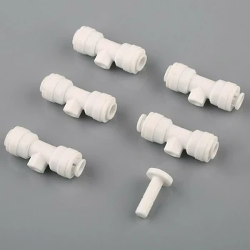 10PCS 1/4inch Garden Cooling 10-24 UNC Slip-Lock Misting Nozzle Hose Tees & Plug Hose Nozzles Wands Watering Equipment Parts
10PCS 1/4inch Garden Cooling 10-24 UNC Slip-Lock Misting Nozzle Hose Tees & Plug Hose Nozzles Wands Watering Equipment Parts