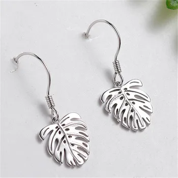 925 Sterling Silver Leaf Stud Earrings For Women Party Boucles d'oreilles Wedding Jewelry Girl eh425
925 Sterling Silver Leaf Stud Earrings For Women Party Boucles d'oreilles Wedding Jewelry Girl eh425