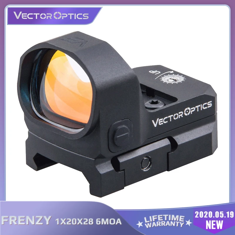 Лазерный прицел Vector Optics Frenzy 1x20x28 6 MOA Red Dot пистолетный охотничий Rilfescope Glock 9 мм AR AK 5 56