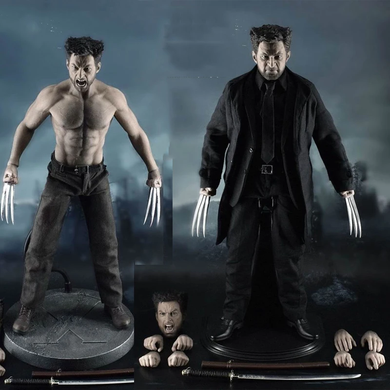 Full set figure 1/6 Scale AD-02 Wolverine 3.0 Hugh Jackman Uncle Wolf W claws hands body 2 heads set box
Full set figure 1/6 Scale AD-02 Wolverine 3.0 Hugh Jackman Uncle Wolf W claws hands body 2 heads set box