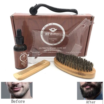 6pcs/set Men Beard Kit Styling Tool Beard Balm Beard Oil Comb Moisturizing Wax Styling Scissors Waist Brush Beard Care Set
6pcs/set Men Beard Kit Styling Tool Beard Balm Beard Oil Comb Moisturizing Wax Styling Scissors Waist Brush Beard Care Set