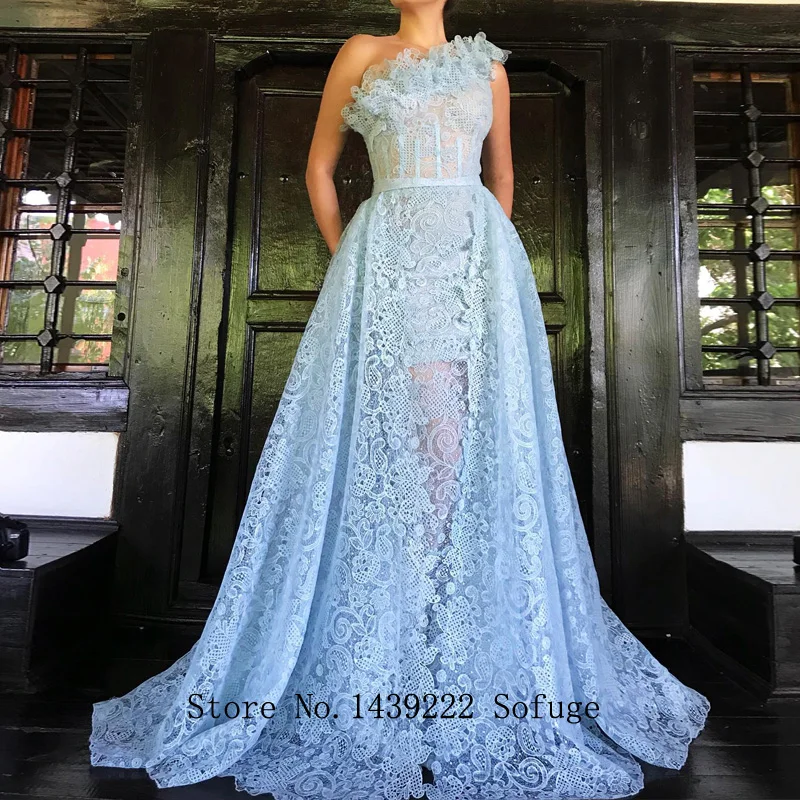 Sky Blue One Shoudler ALine Evening Dresses Prom Court Train Vestidos De Fiesta Robe De Soiree Plus Size
Sky Blue One Shoudler ALine Evening Dresses Prom Court Train Vestidos De Fiesta Robe De Soiree Plus Size