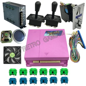 999 in 1 / 815 in 1 / 645 in 1 Game PCB Arcade Kits with Coin Acceptor Jamma Harness Cable Power Supply Joystick Push Buttons
999 in 1 / 815 in 1 / 645 in 1 Game PCB Arcade Kits with Coin Acceptor Jamma Harness Cable Power Supply Joystick Push Buttons