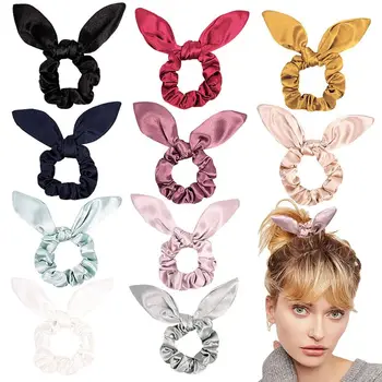 10Pcs Women Girls Satin Hair Scrunchies Elastic Bands Cute Wired Rabbit Bunny Ears Bow Ties Multicolor Ponytail Holder
10Pcs Women Girls Satin Hair Scrunchies Elastic Bands Cute Wired Rabbit Bunny Ears Bow Ties Multicolor Ponytail Holder