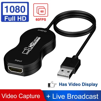 Audio Grabber High Speed No Driver Portable Video Card 4K 1080P 60fps Live Streaming For TV PC USB2.0 To HDMI Meeting
Audio Grabber High Speed No Driver Portable Video Card 4K 1080P 60fps Live Streaming For TV PC USB2.0 To HDMI Meeting
