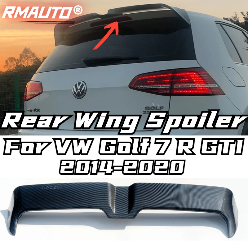 RMAUTO Car Rear Spoiler Wing Lip Diffuser Carbon Fiber For Volkswagen VW Golf 7 GTI R Line MK7 MK7.5 2014-2020 Rear Wing Spoiler
RMAUTO Car Rear Spoiler Wing Lip Diffuser Carbon Fiber For Volkswagen VW Golf 7 GTI R Line MK7 MK7.5 2014-2020 Rear Wing Spoiler