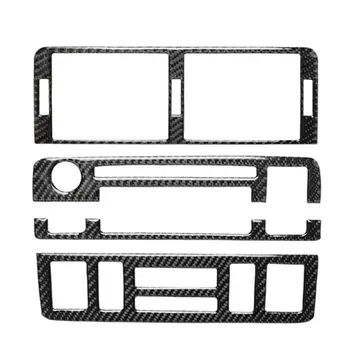 Car Interior Styling Cover Trim Environmental Protection and Durability Carbon Fiber Stickers for BMW E46 1998-2005 LHD