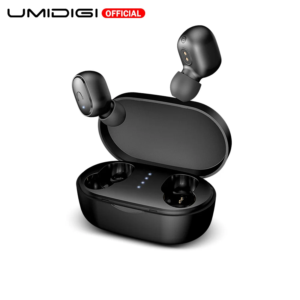 UMIDIGI Upods TWS Earphones Wireless Bluetooth 5.0 Earbuds Auto Pairing DSP Noice Reduction with 600mAh Charging box
UMIDIGI Upods TWS Earphones Wireless Bluetooth 5.0 Earbuds Auto Pairing DSP Noice Reduction with 600mAh Charging box