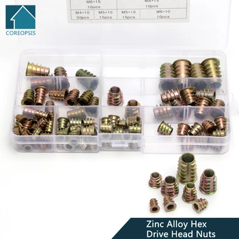 100pcs Zinc Alloy Hex Drive Head Nuts Zinc Nut Set M4 M5 M6 M8 M10Wood Furniture Multi Sizes Zinc Plated Nuts Assortment Kit
100pcs Zinc Alloy Hex Drive Head Nuts Zinc Nut Set M4 M5 M6 M8 M10Wood Furniture Multi Sizes Zinc Plated Nuts Assortment Kit