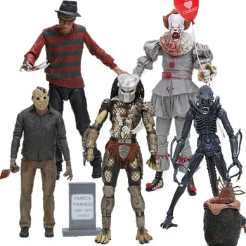 18-20cm NECA Joker clown BJD Predator Friday the 13th The Final Chapter Jason Voorhees Ultimate Jungle Hunter PVC Action Figure
18-20cm NECA Joker clown BJD Predator Friday the 13th The Final Chapter Jason Voorhees Ultimate Jungle Hunter PVC Action Figure