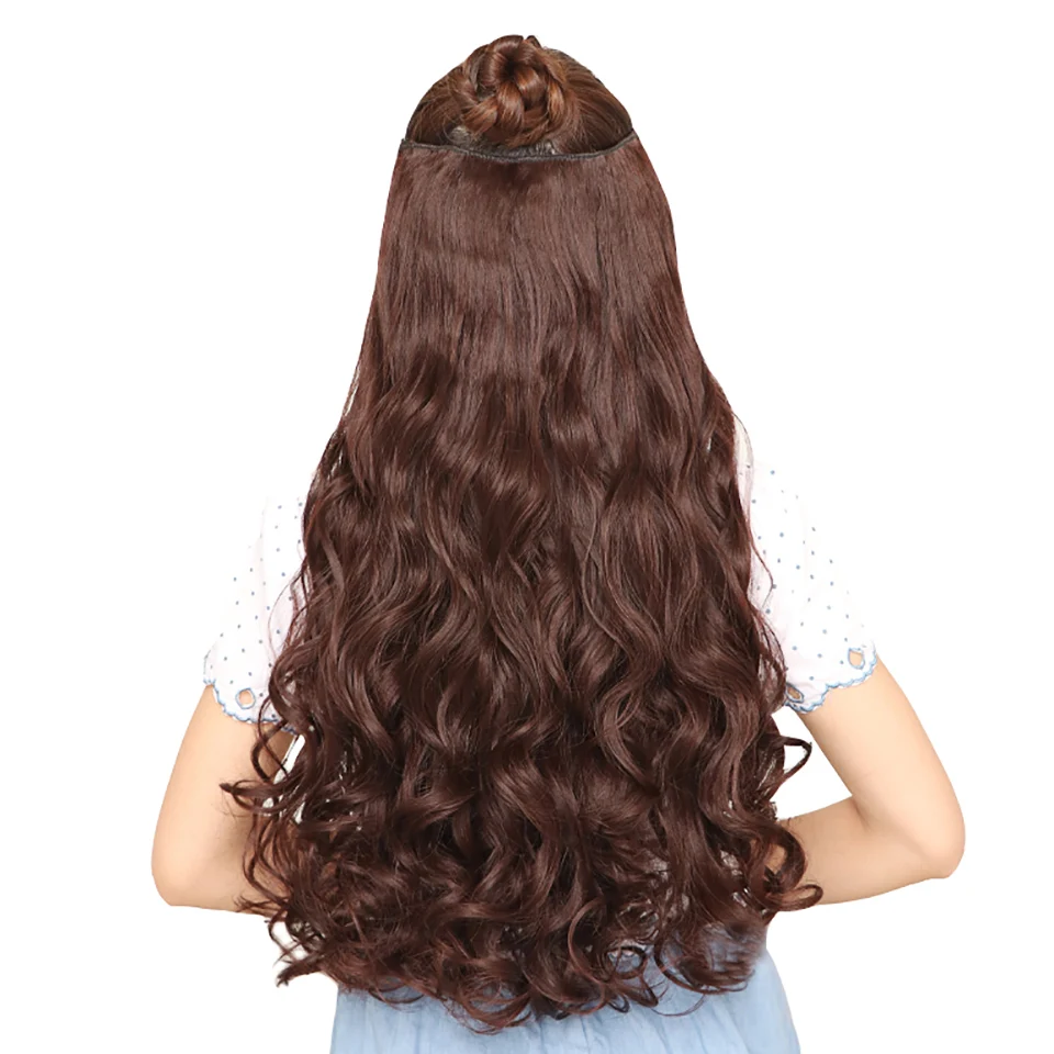 AOSIWIG Long Wavy 5 Clip In Hair Extensions Heat Resistant Natural Synthetic Fake Hairpieces False Hair
AOSIWIG Long Wavy 5 Clip In Hair Extensions Heat Resistant Natural Synthetic Fake Hairpieces False Hair