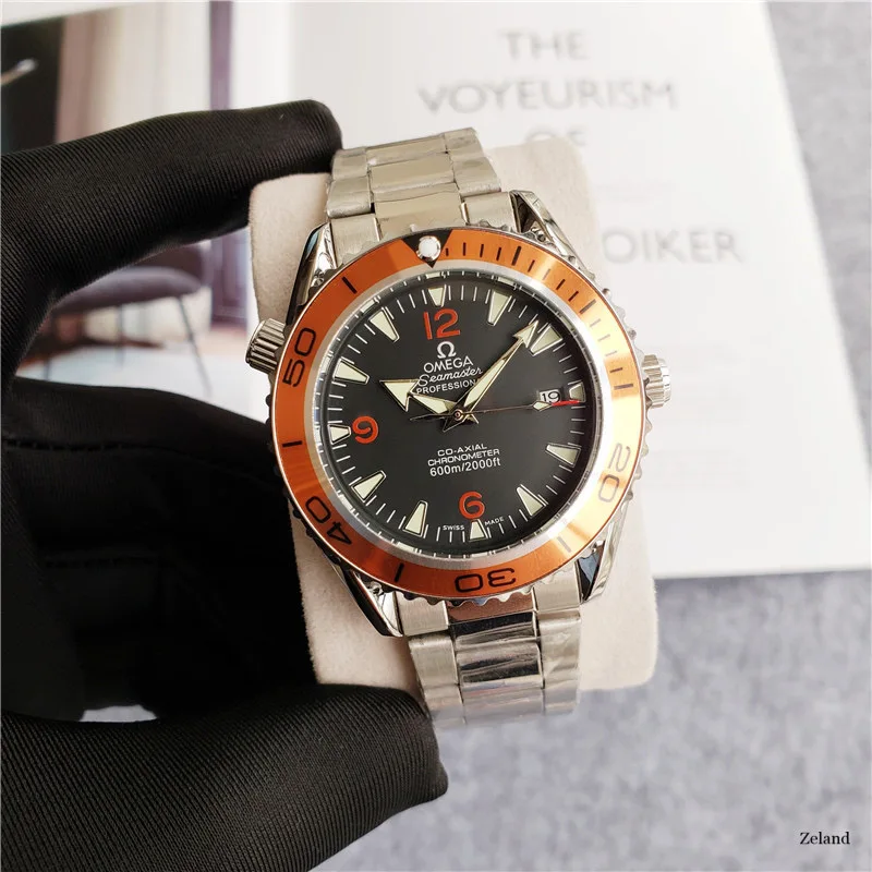 Omega- Luxury Brand Ceramic Bezel Mens and wom Mechanical Automatic Movement 007Watch Designer Watches Wrist watches 1856
Omega- Luxury Brand Ceramic Bezel Mens and wom Mechanical Automatic Movement 007Watch Designer Watches Wrist watches 1856
