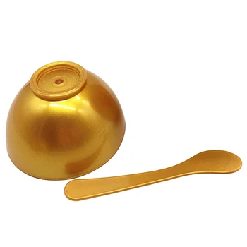 2pcs/set Manual Mask Mixing Bowl Golden Stirring Rod Handheld Sugar Sauce Facial Tool Home Salon Silicone DIY Butter Accessories
2pcs/set Manual Mask Mixing Bowl Golden Stirring Rod Handheld Sugar Sauce Facial Tool Home Salon Silicone DIY Butter Accessories