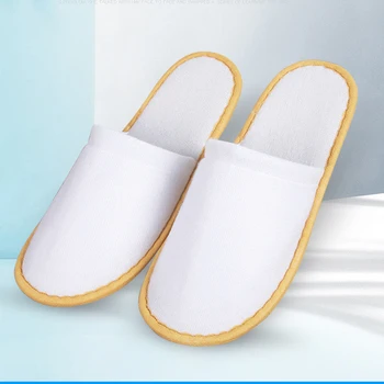 Hotel Disposable Slippers Women Wholesale Non-woven Slippers Thick Travel Business Trip Airplane Break Slippers Shoes 
Hotel Disposable Slippers Women Wholesale Non-woven Slippers Thick Travel Business Trip Airplane Break Slippers Shoes