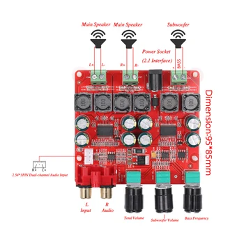 Hot TPA3118 2.1 Channel Digital Stereo Subwoofer Power Amplifier Board 2*30W+60W DC12V-26V 
Hot TPA3118 2.1 Channel Digital Stereo Subwoofer Power Amplifier Board 2*30W+60W DC12V-26V