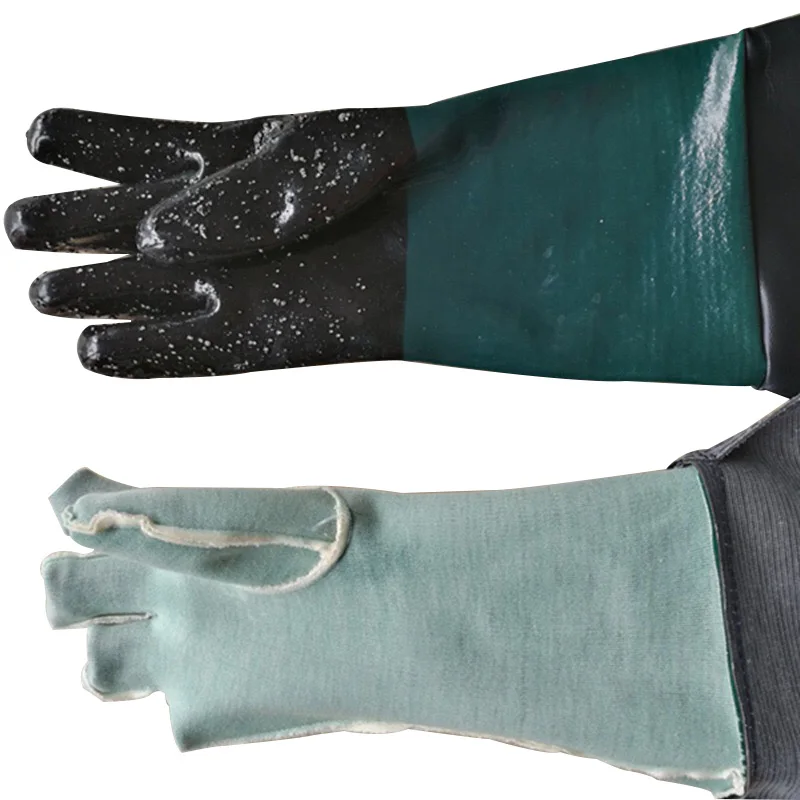 Sand Blast Gloves Jl معدات السفع الرملي