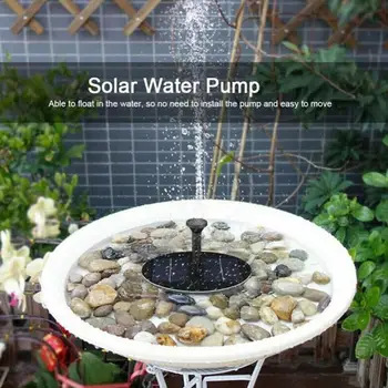 4.5-10V Solar Water Panel Power Fountain Pump Kit with 4 Nozzles for Pool Garden Pond Watering Round Water Fountain Pump
4.5-10V Solar Water Panel Power Fountain Pump Kit with 4 Nozzles for Pool Garden Pond Watering Round Water Fountain Pump