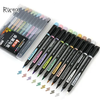 10pcs Brush Marker Pen for case school set tip Drawing Painting Lettering Art supplies copic markers colores manga stabilo color
10pcs Brush Marker Pen for case school set tip Drawing Painting Lettering Art supplies copic markers colores manga stabilo color