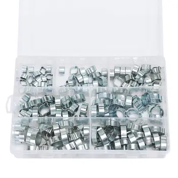 140Pcs Double Ear O Clips Clamps Steel Zinc Plated Assortment For Hydraulic Hose Fuel
140Pcs Double Ear O Clips Clamps Steel Zinc Plated Assortment For Hydraulic Hose Fuel