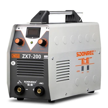 220V ARC MMA Welding Machine 200A Phase Welder DC Inverter Digital Display Welding Machine ZX7-200
220V ARC MMA Welding Machine 200A Phase Welder DC Inverter Digital Display Welding Machine ZX7-200