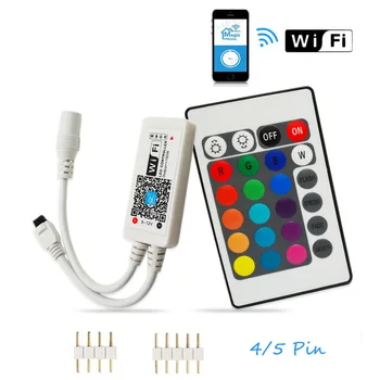 Magic Home DC5V 12V 24V Bluetooth Wireless WiFi Controller,RGB/RGBW IR RF LED Controller for 5050 WS2811 WS2812B Pixel led strip
Magic Home DC5V 12V 24V Bluetooth Wireless WiFi Controller,RGB/RGBW IR RF LED Controller for 5050 WS2811 WS2812B Pixel led strip