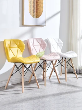 Nordic Netred Chair Back Manicure Stool INS Dressing Modern Simple Dining Chair Comedores Modernos Muebles
Nordic Netred Chair Back Manicure Stool INS Dressing Modern Simple Dining Chair Comedores Modernos Muebles