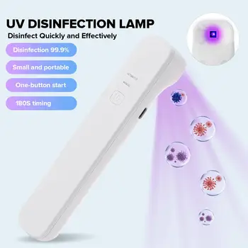 UVC Ultraviolet Sterilization Lamp, Portable Disinfection Lamp Ozone Sterilization, UV Disinfection Stick Household Sterilizer
UVC Ultraviolet Sterilization Lamp, Portable Disinfection Lamp Ozone Sterilization, UV Disinfection Stick Household Sterilizer
