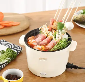 220V Mini Multifunction Electric Cooking Machine Single/Double Layer Available Hot Pot Multi Electric Rice Cooker Non-stick pan
220V Mini Multifunction Electric Cooking Machine Single/Double Layer Available Hot Pot Multi Electric Rice Cooker Non-stick pan