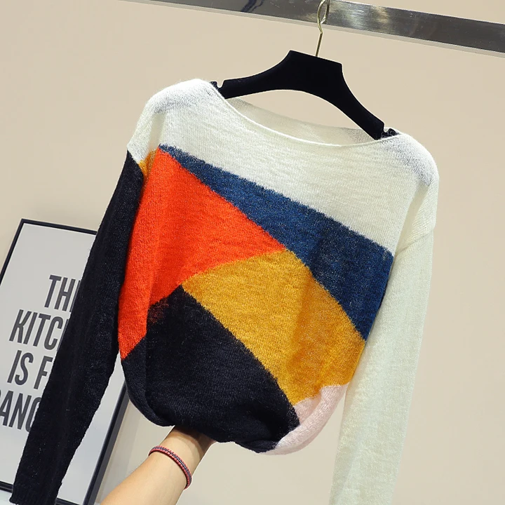Mohair thin style pullover sweater female 2019 autumn new hit color loose lazy wind sweaters red knit shirt fashion
Mohair thin style pullover sweater female 2019 autumn new hit color loose lazy wind sweaters red knit shirt fashion