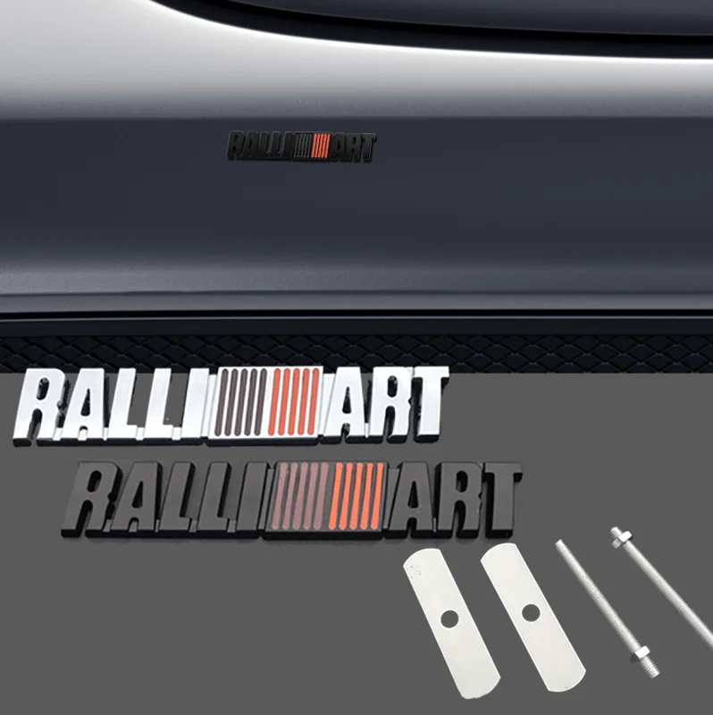 Автостайлинг значок наклейки для RALLIART логотип авто металлическая эмблема