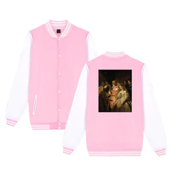 Fat Cat Art Pink New Autumn Baseball Jacket Fashion Casual Loose Jacket Hip Hop College Style Long Sleeve for Women Men
Fat Cat Art Pink New Autumn Baseball Jacket Fashion Casual Loose Jacket Hip Hop College Style Long Sleeve for Women Men