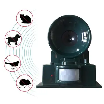 Solar Ultrasonic Smart Voice High Power Garden Deterrent Repeller Animal Bird Cat Scarer Pest Dog Bird Repellent Artifact
Solar Ultrasonic Smart Voice High Power Garden Deterrent Repeller Animal Bird Cat Scarer Pest Dog Bird Repellent Artifact